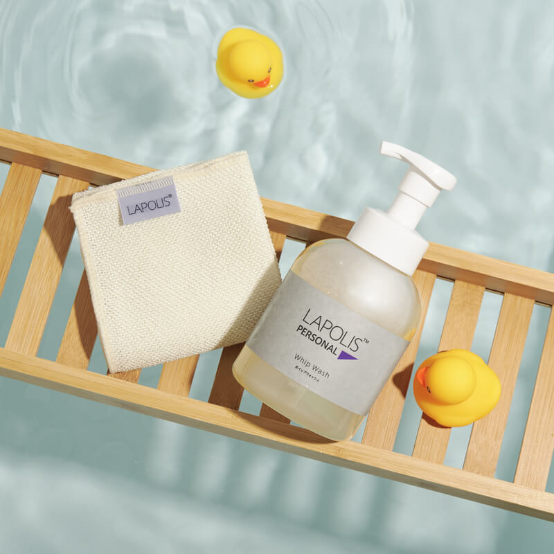 lapolis whip wash and micro cleansing towel 800x800